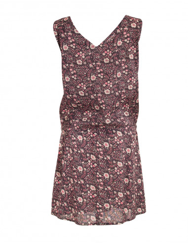 Indian Printed Sleeveless Viscose Dress
