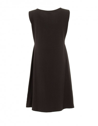 Knit Dress 95% Cotton 5% Elastane Without