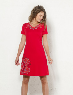 Knitted Dress 95% Cotton 5%...