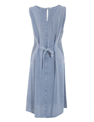 Robe Viscose Sw Brodee Sans Manches