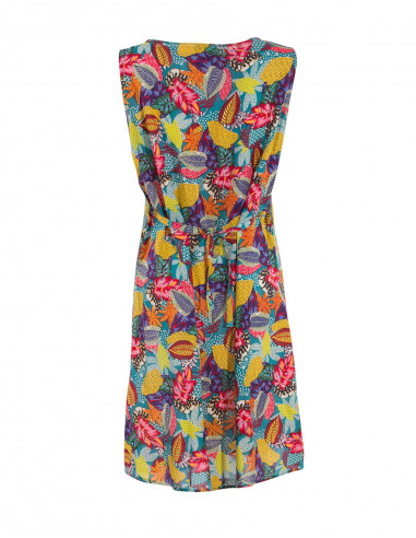 Tutti Printed Sleeveless Viscose Dress
