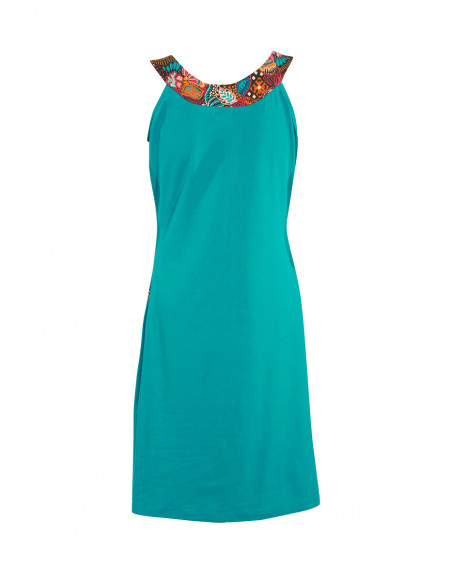 Robe Maille 97% Coton 3 Elasthanne Sans