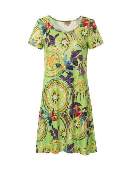 Knit Dress 95% Polyester 5% Elastane