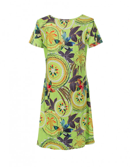 Knit Dress 95% Polyester 5% Elastane