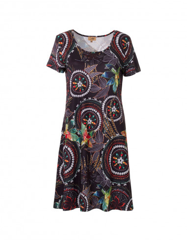 Knit Dress 95% Polyester 5% Elastane