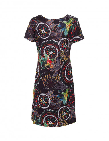 Knit Dress 95% Polyester 5% Elastane