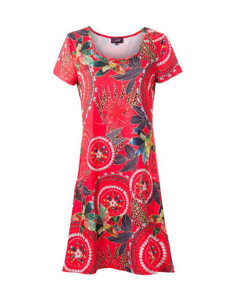 Knit Dress 95% Polyester 5% Elastane