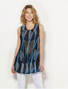 Mini Dress Viscose Crepe...