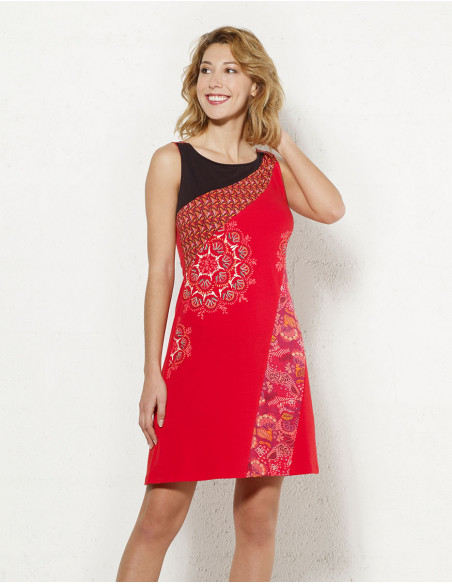 Robe Maille 97% Coton 3% Elasthanne Sans