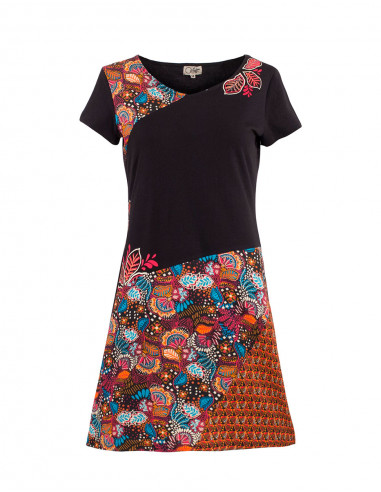 Robe Maille 97% Coton 3 Elasthanne Manch