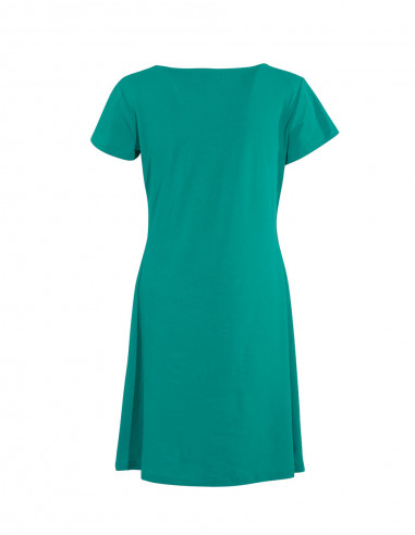 Robe Maille 97% Coton 3 Elasthanne Manch