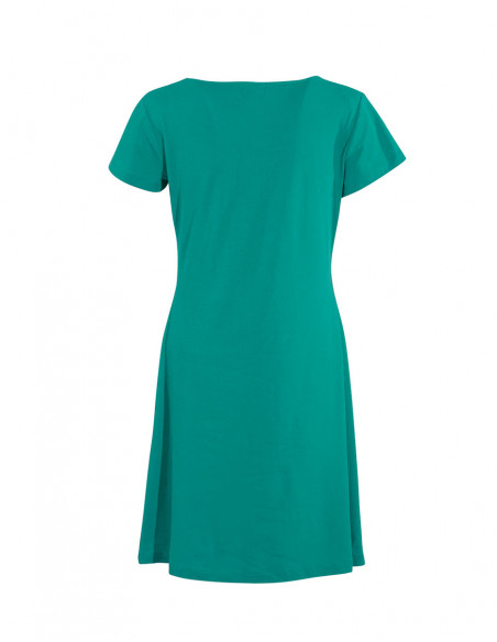 Robe Maille 97% Coton 3 Elasthanne Manch