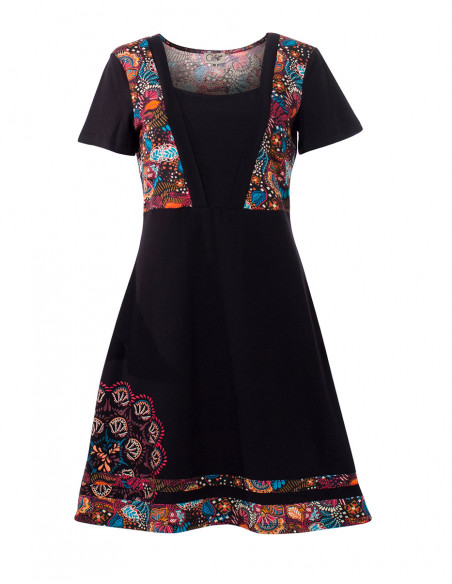 Robe Maille 97% Coton 3 Elasthanne Manch