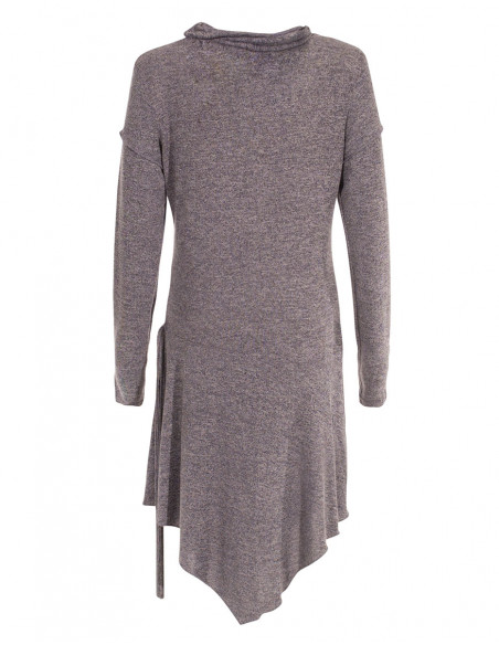 Knitted 60% rayon 35% polyester 5% elastane dress