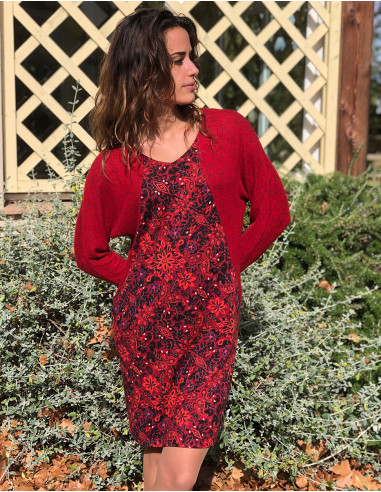 Robe Maille 74%Viscose 21%Polyester 5%Elasthanne