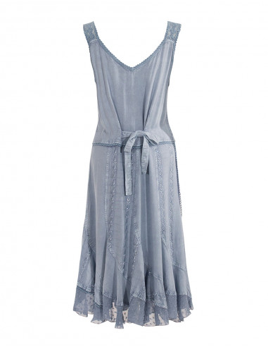 Robe Viscose Sw Sans Manches