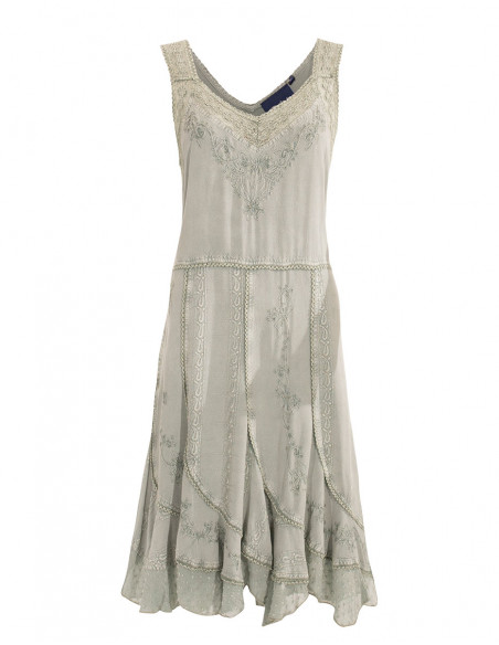 Robe Viscose Sw Sans Manches