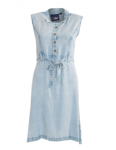 Robe Viscose Sw Sans Manches