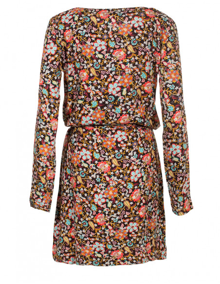 Robe Viscose Twill Imprime Printemps