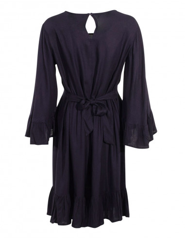 Rayon moss crepe dress