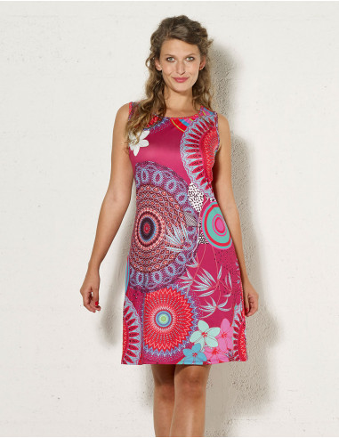 Dress with magnifique print