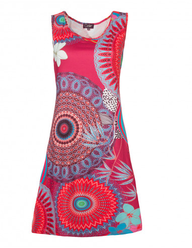 Dress with magnifique print