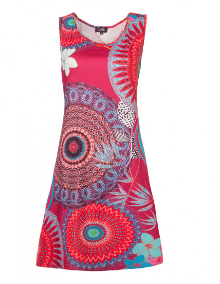 Dress with magnifique print