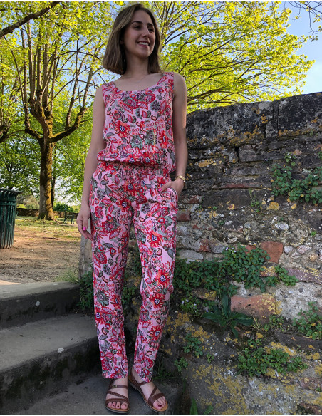 Combi Longue Viscose Imprime Seychelles