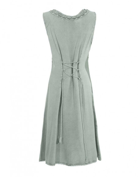 Robe Viscose Sw Avec Broderies