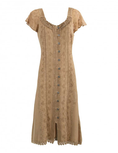 Robe Viscose Sw Avec Broderies