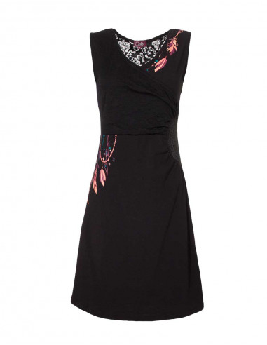 Knitted 97% cotton 3% elasthane dress