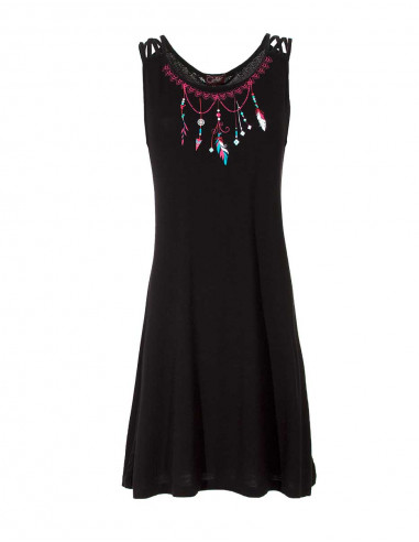 Knitted 95% rayon 5% elastane dress