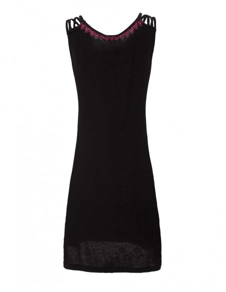 Knitted 95% rayon 5% elastane dress