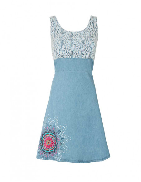 Cotton jean dress