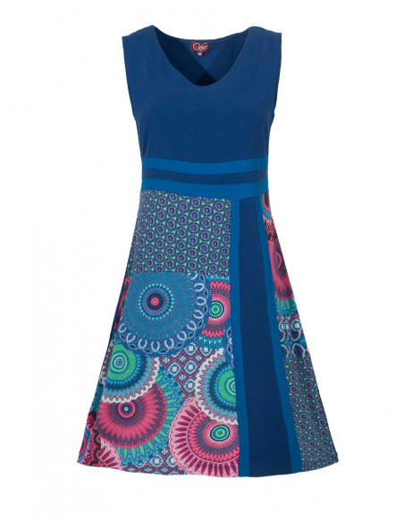 Dress with kenyan print