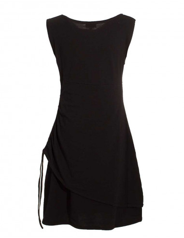 Knitted 97% cotton 3% elastane dress