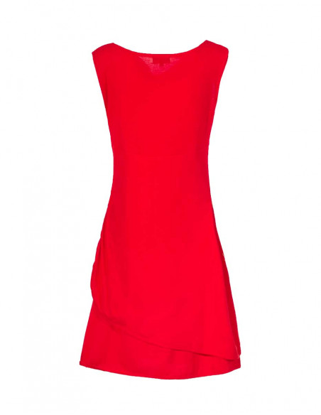 Knitted 97% cotton 3% elastane dress