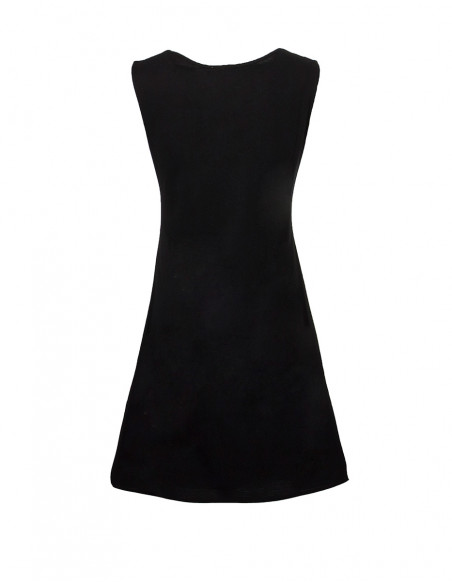 Knitted cotton dress