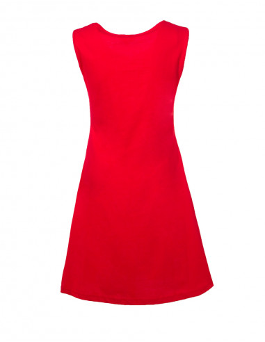 Knitted cotton dress