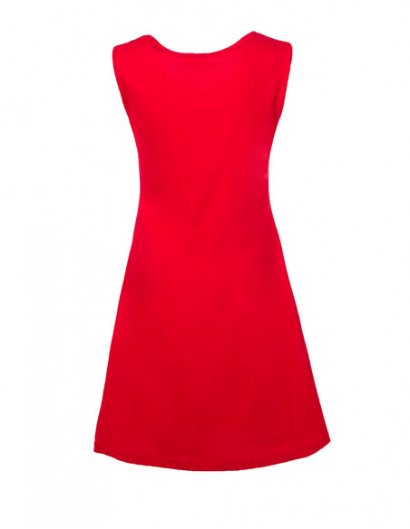 Knitted cotton dress