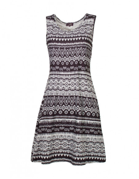 Knitted 95% polyester 5% elastane dress