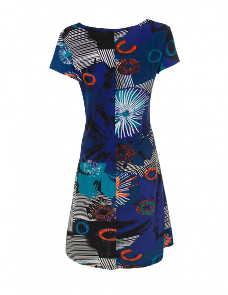 Dress with abysse print