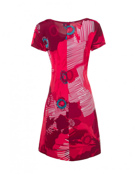 Dress with abysse print