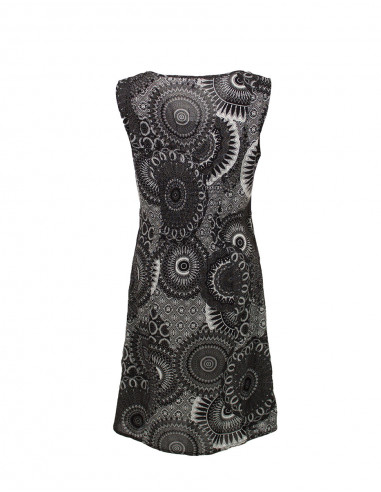 Rayon dress with kenya print