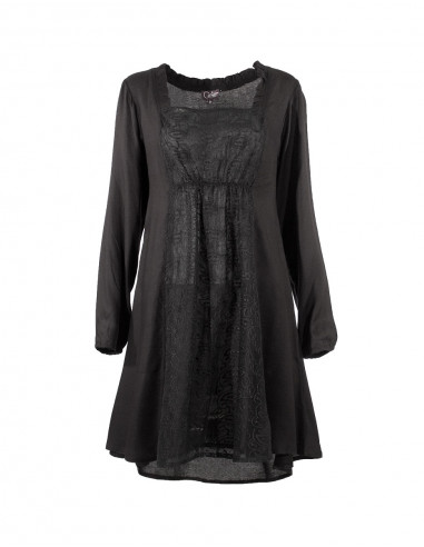 Rayon dress with lining