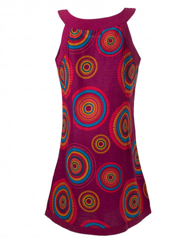 Robe Coton Imprime Manda