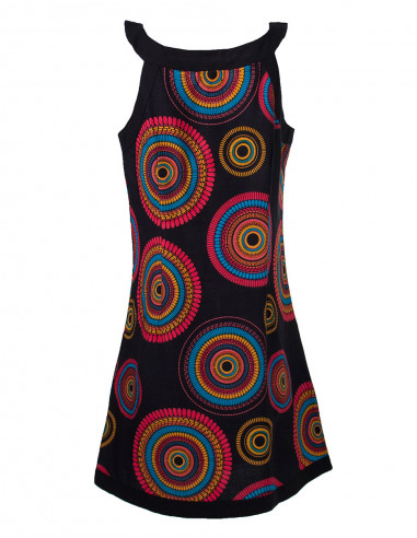 Robe Coton Imprime Manda