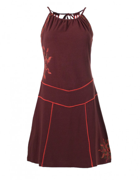 Knitted 97% cotton 3% spandex dress