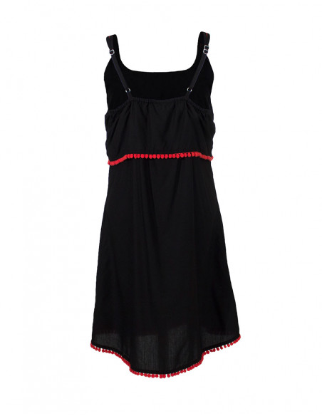 Robe Viscose Modal Brodee Bretelles