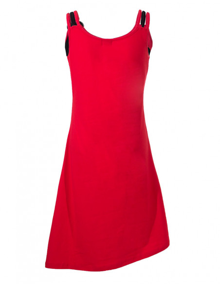 Knitted 97% cotton 3% spandex dress